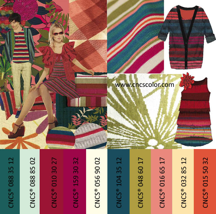 2012年春夏女装针织与纱线色彩流行趋势(图)