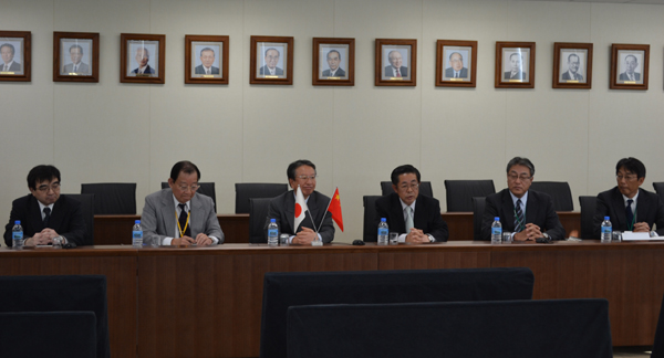 许坤元副会长率中国纺织代表团赴日考察